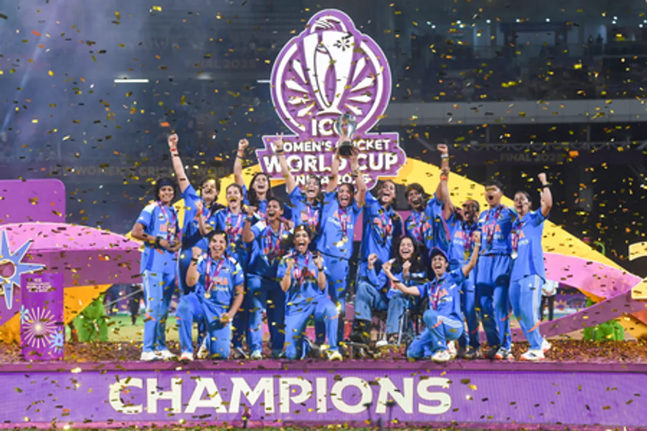 Navi Mumbai: Team India celebrates ICC Women’s World Cup 2025 triumph