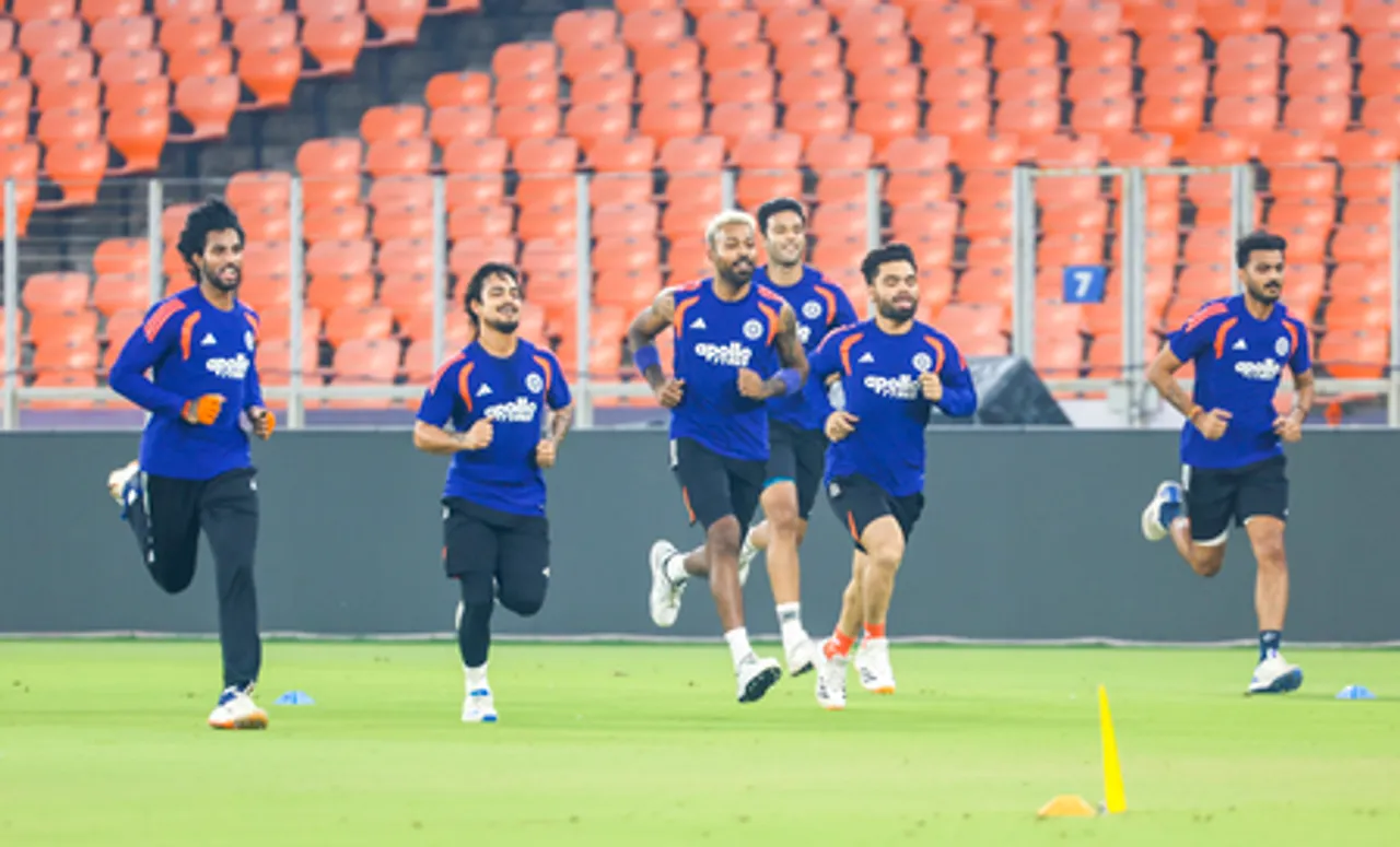 Ahmedabad: Team India practice session ahead of South Africa clash