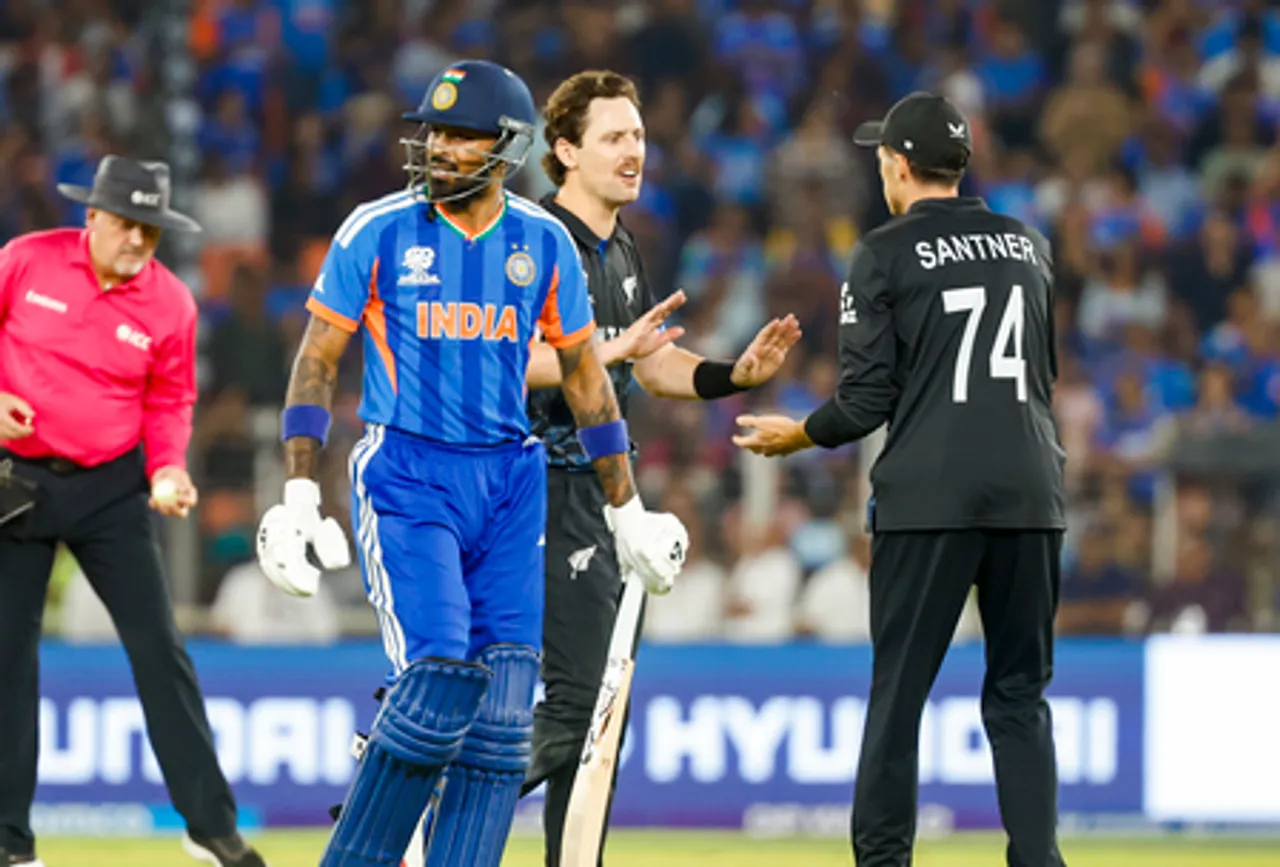 Ahmedabad: T20 World Cup Final - India vs New Zealand (1st Innings)