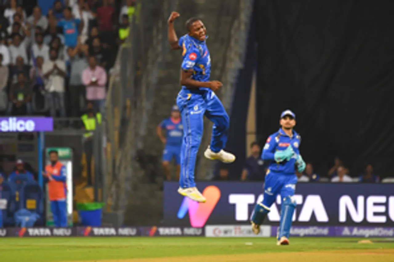 Mumbai : IPL match between Mumbai Indians and Rajasthan Royals