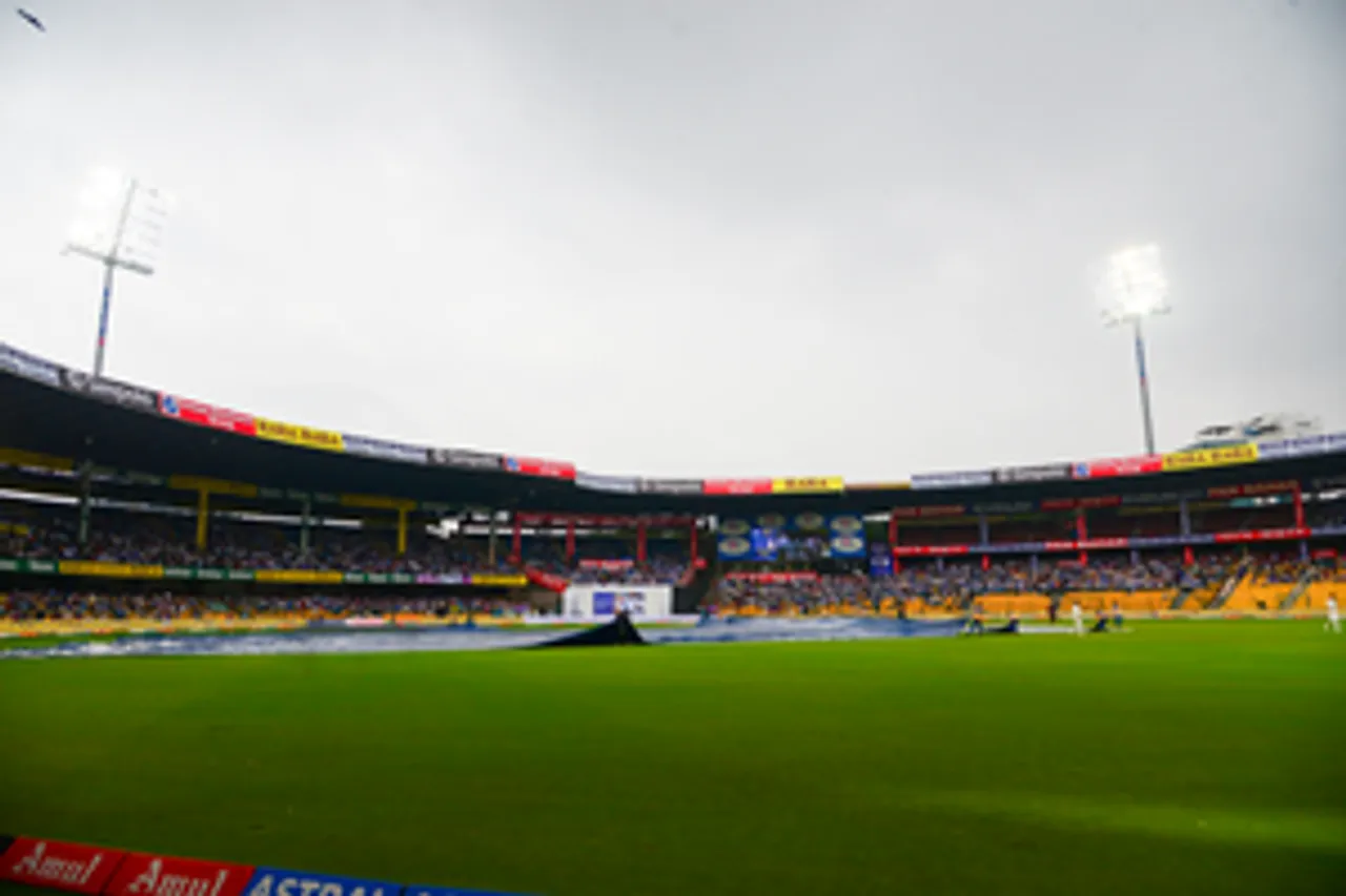 Bengaluru: Day 4 of the first cricket Test match between India and New Zealand