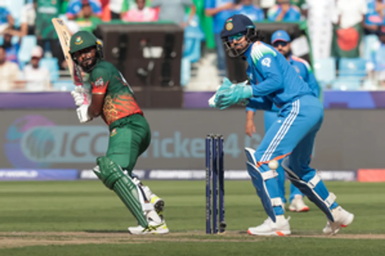 Dubai: ICC Champions Trophy Match Between India and Bangladesh