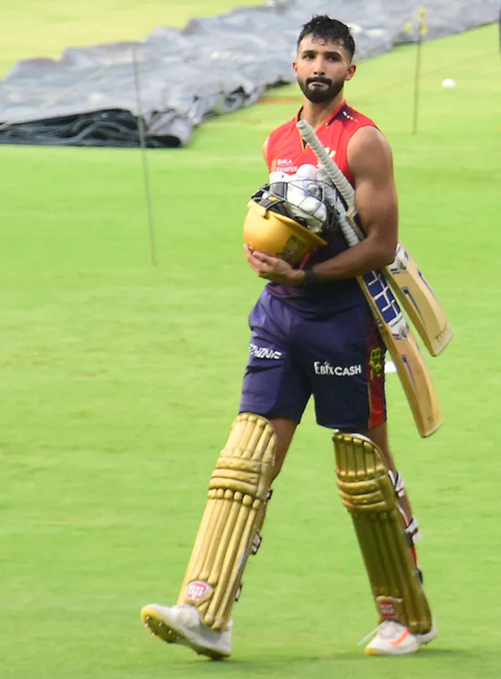 Bengaluru: Training session ahead of the IPL match between RCB and CSK