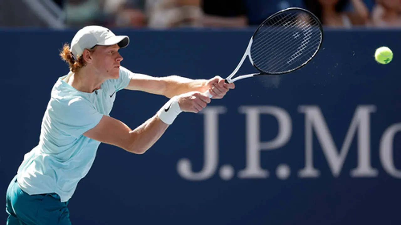 US Open: Jannik Sinner soars into third round with win over Lorenzo Sonego