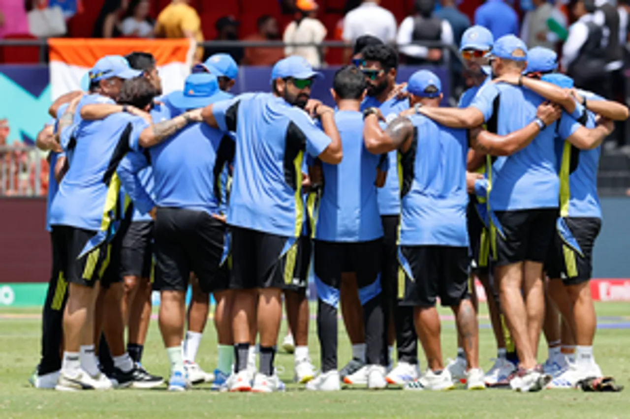 Guyana :  ICC Men's T20 Cricket World Cup Semi-Final match between India and England