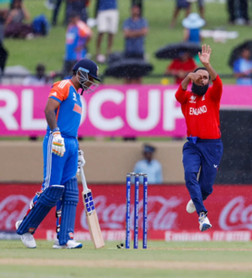 Guyana :  ICC Men's T20 Cricket World Cup Semi-Final match between India and England