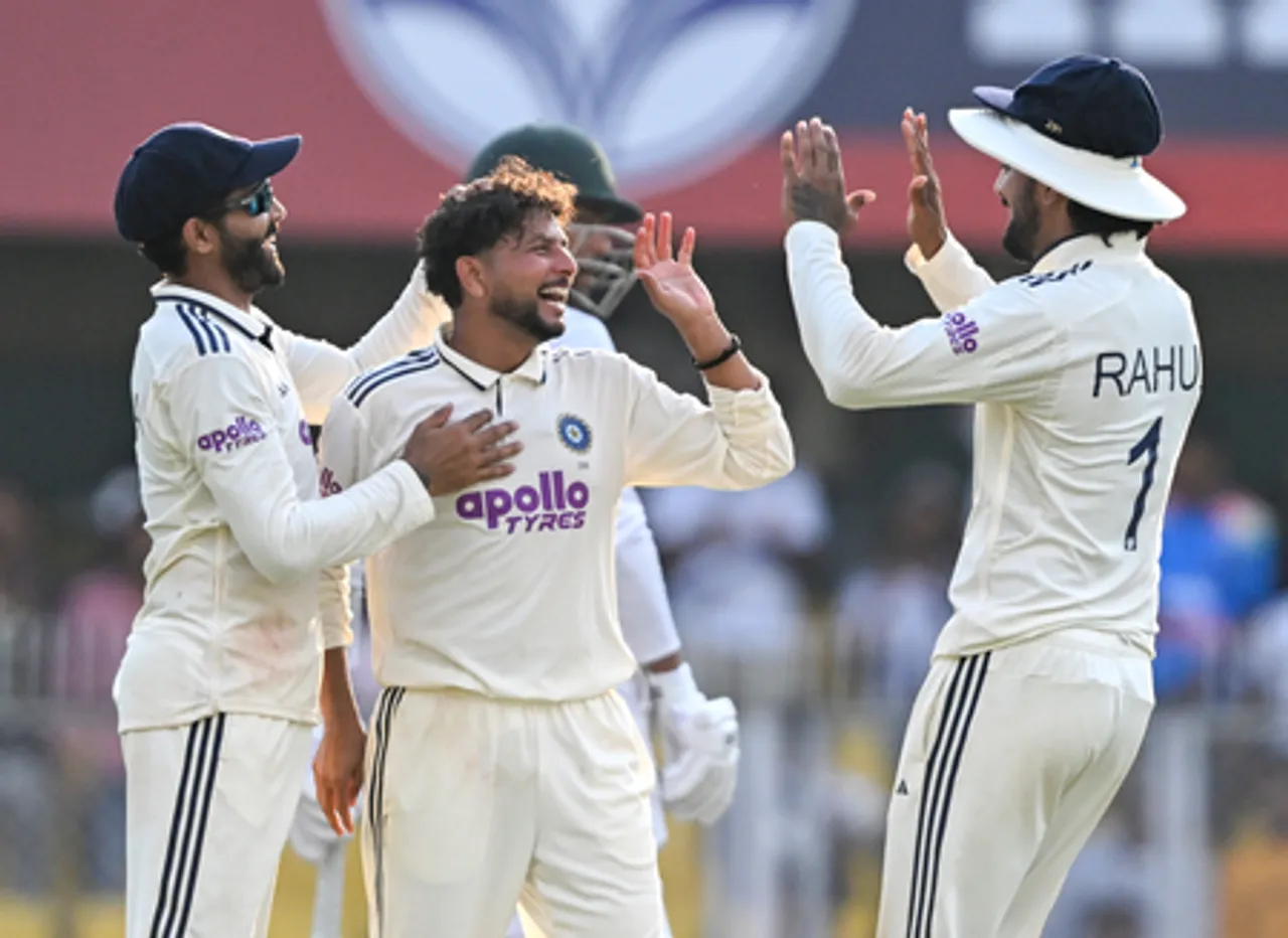 Guwahati: Day 1 of the Second Test Match Between India and South Africa