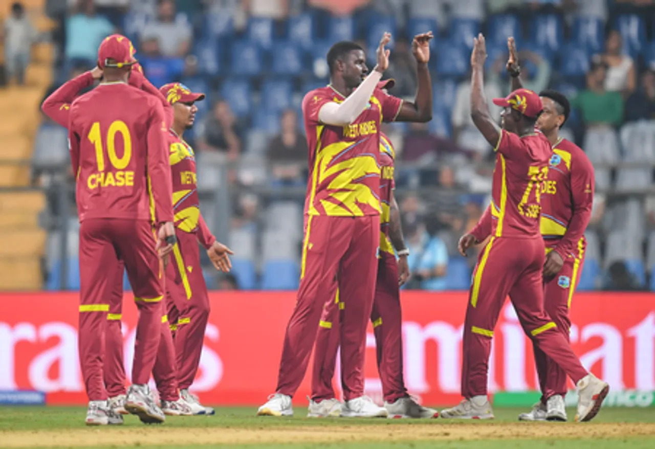 Mumbai: ICC Men's T20 World Cup 2026- Zimbabwe vs  West Indies