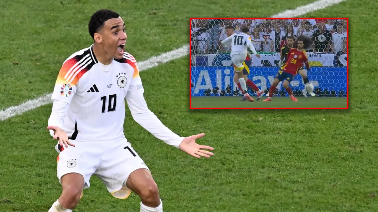 Marc Cucurella handball vs Germany