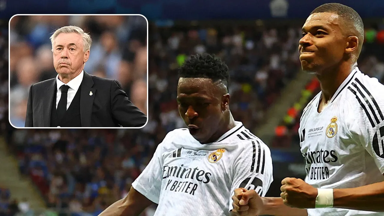 Carlo Ancelotti on Vini and Mbappe