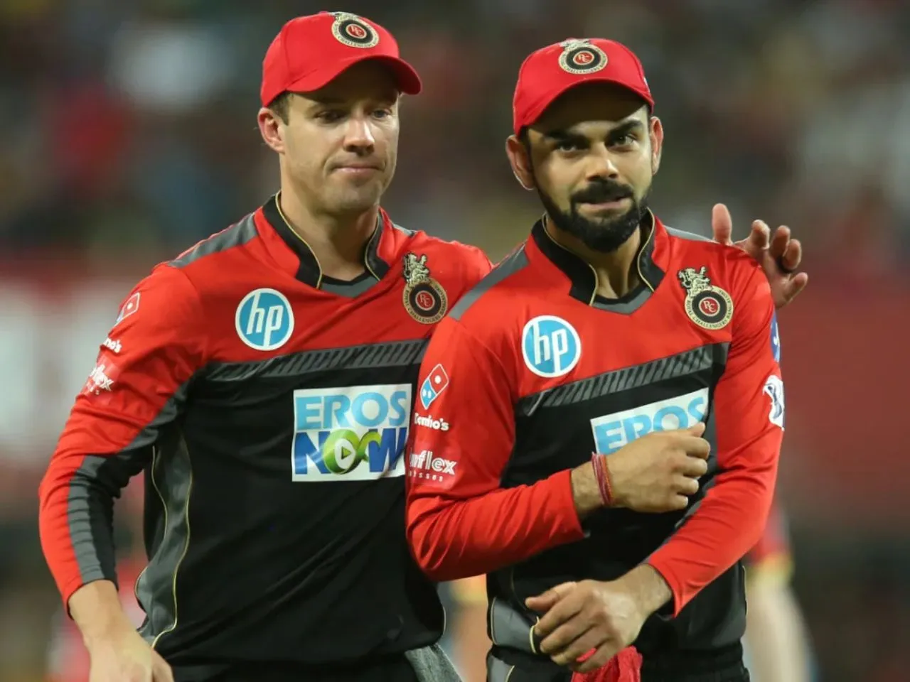 AB de Villiers and Virat Kohli (Source: X)