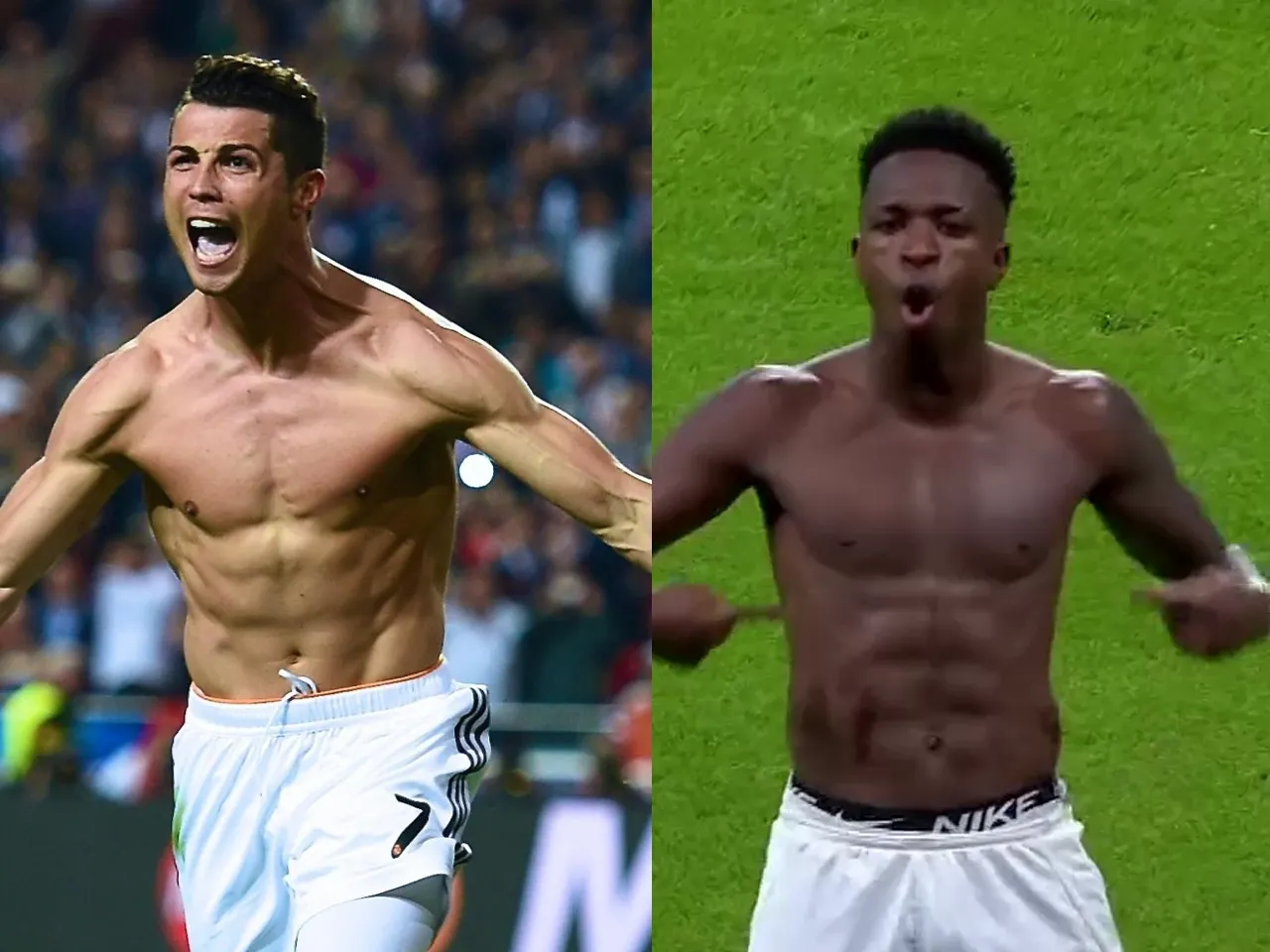 Vinicius Junior CR7 celebration