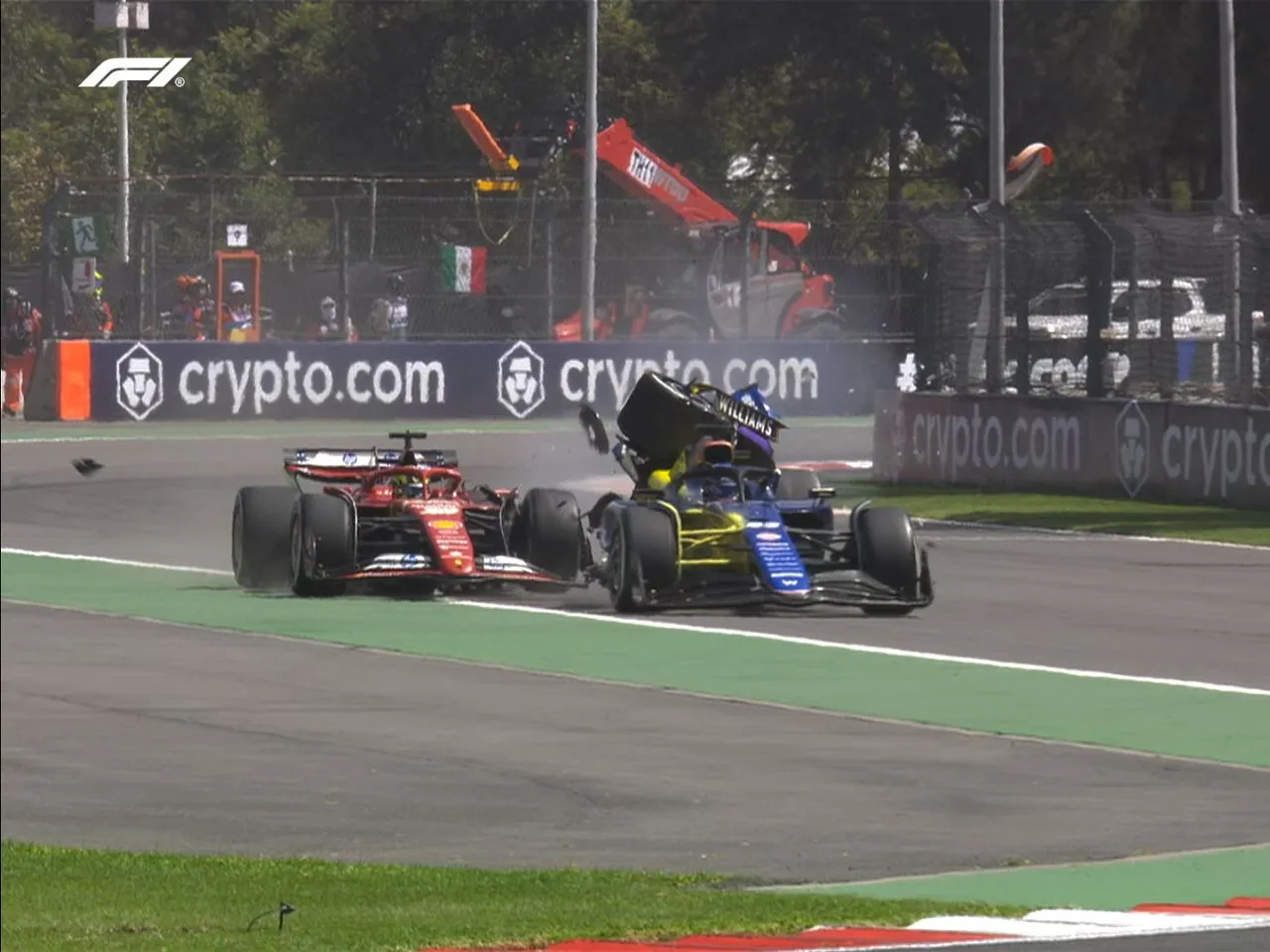 Albon Crash