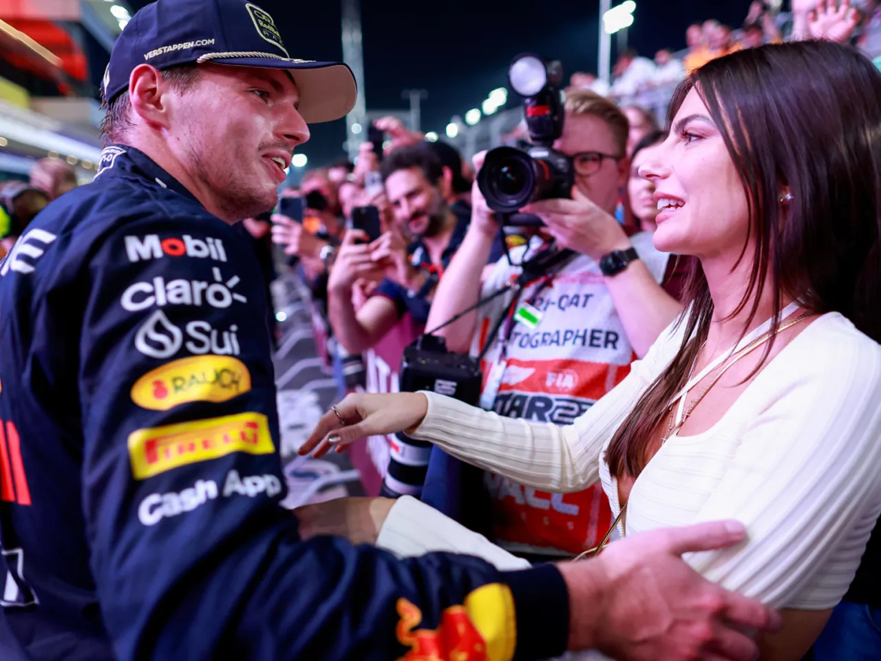 Kelly Piquet and Max Verstappen