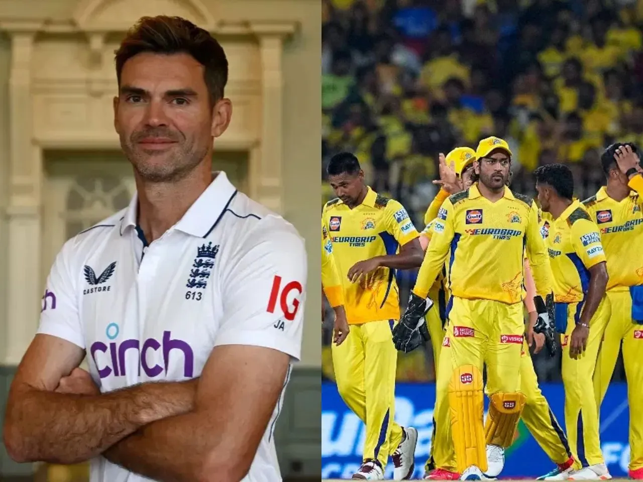 James Anderson and CSK
