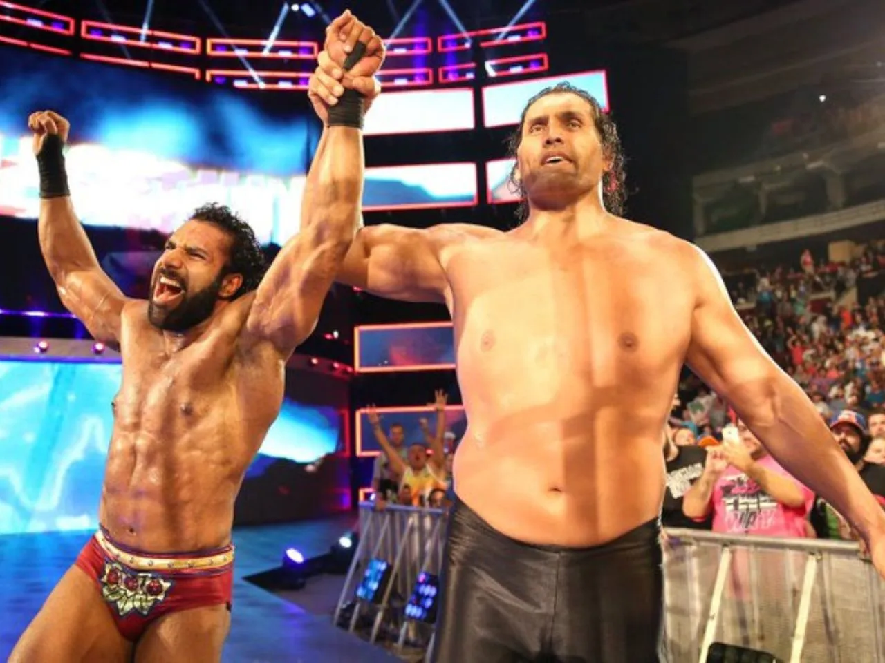 3 most popular WWE Superstars from India ft. The Great Khali