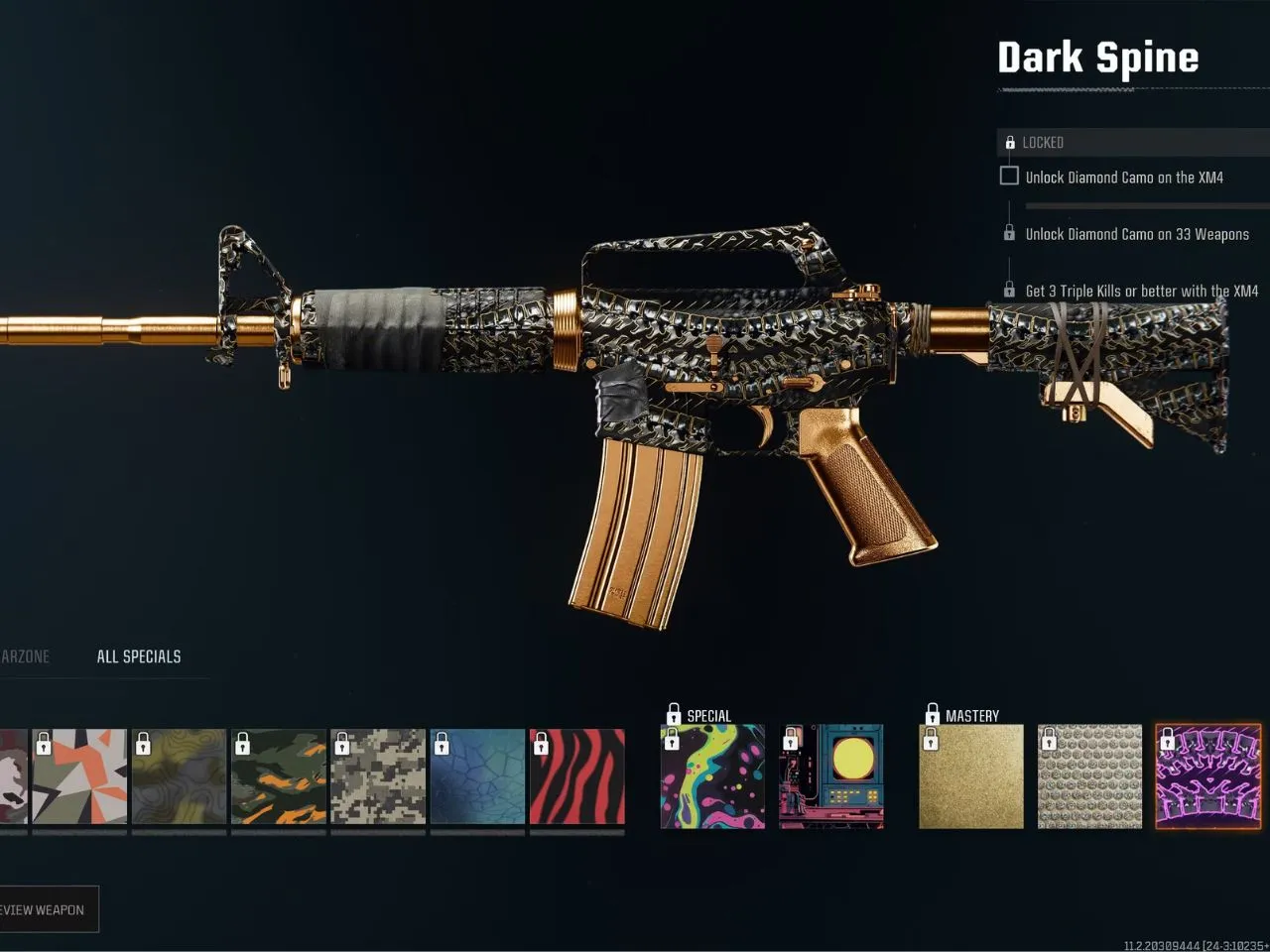 Dark Spine Camo Black Ops 6