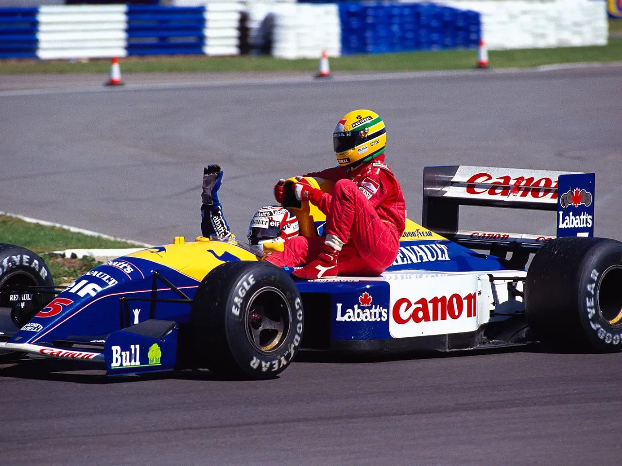 Nigel Mansell Senna
