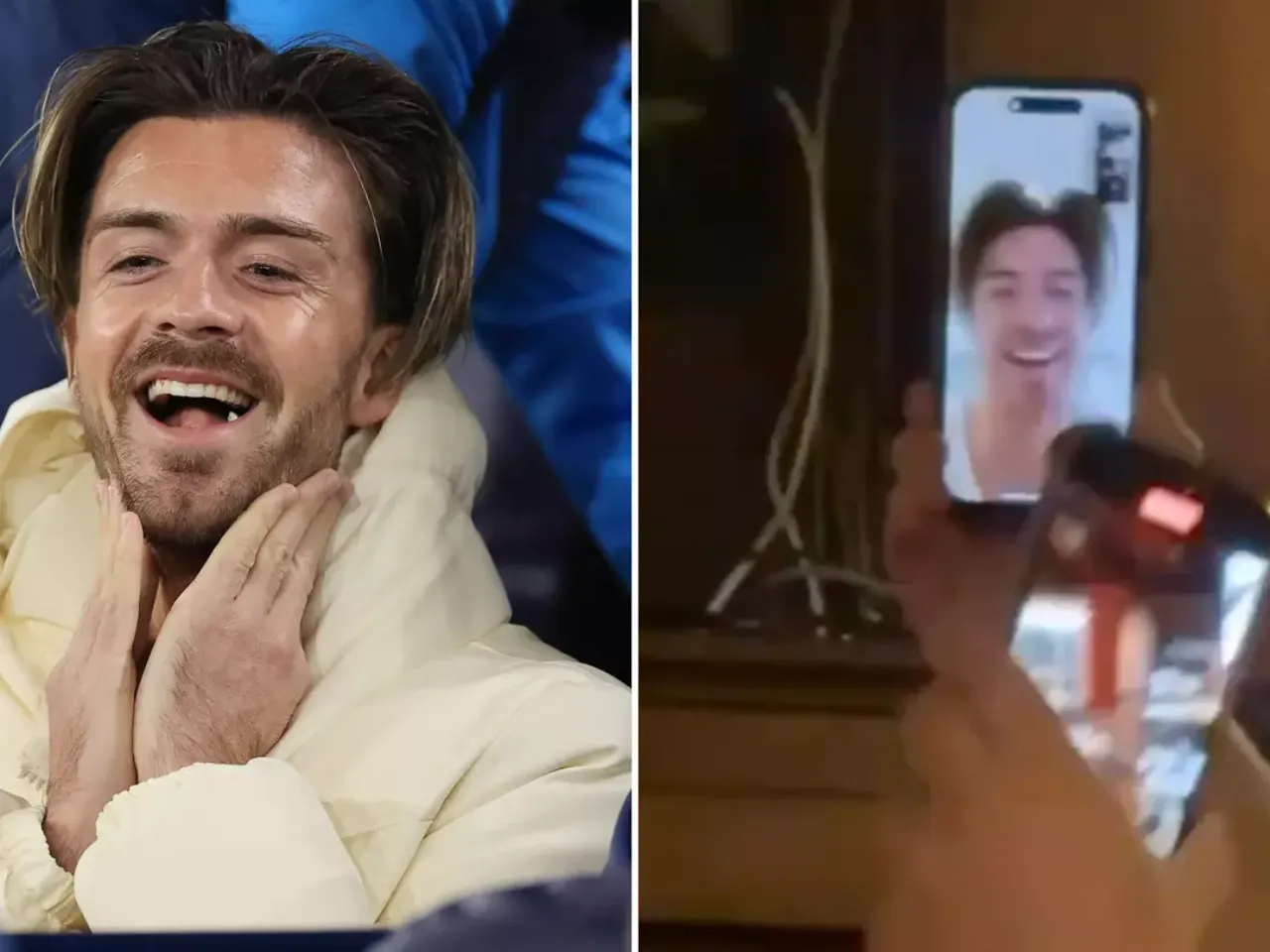 Jack Grealish facetime