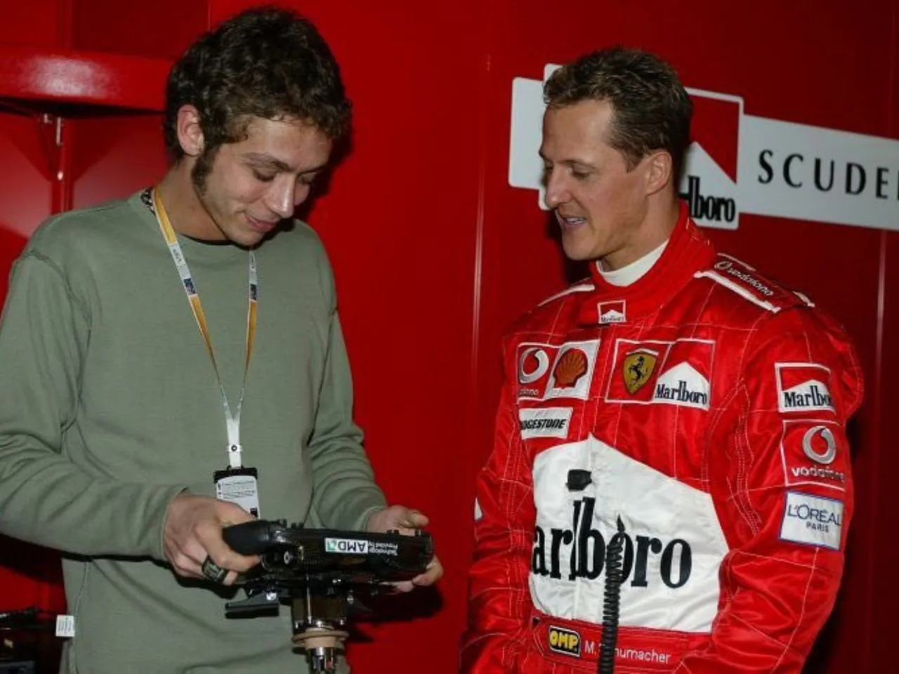 Valentino Rossi Schumi