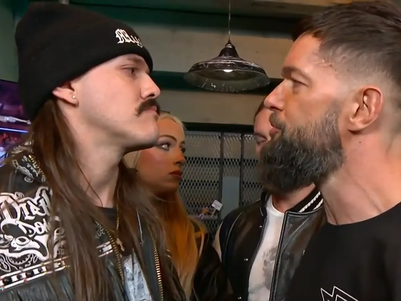 WATCH: Dirty Dom and Finn Balor nearly fight each other before being stopped by Liv Morgan on WWE Raw