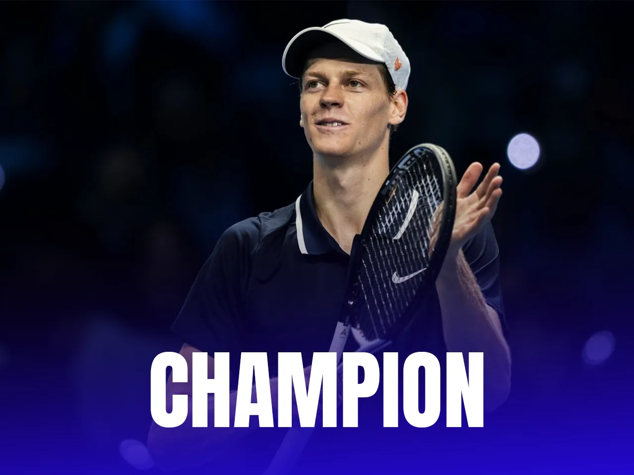 Jannik Sinner overcomes Taylor Fritz 6-4, 6-4 in straight sets to win ATP World Tour Finals 2024
