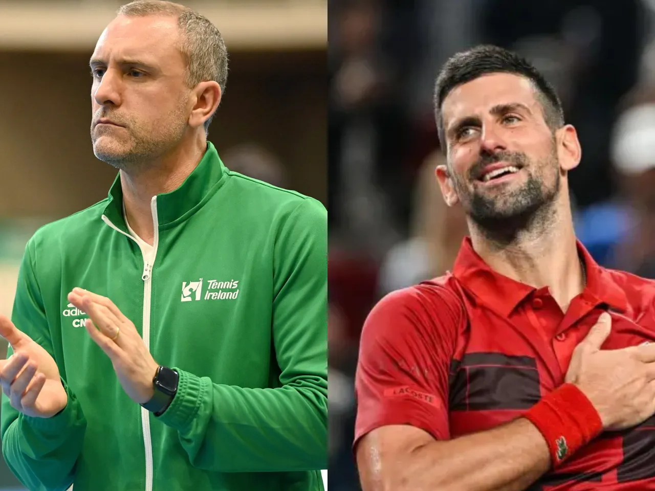 niland and djokovic
