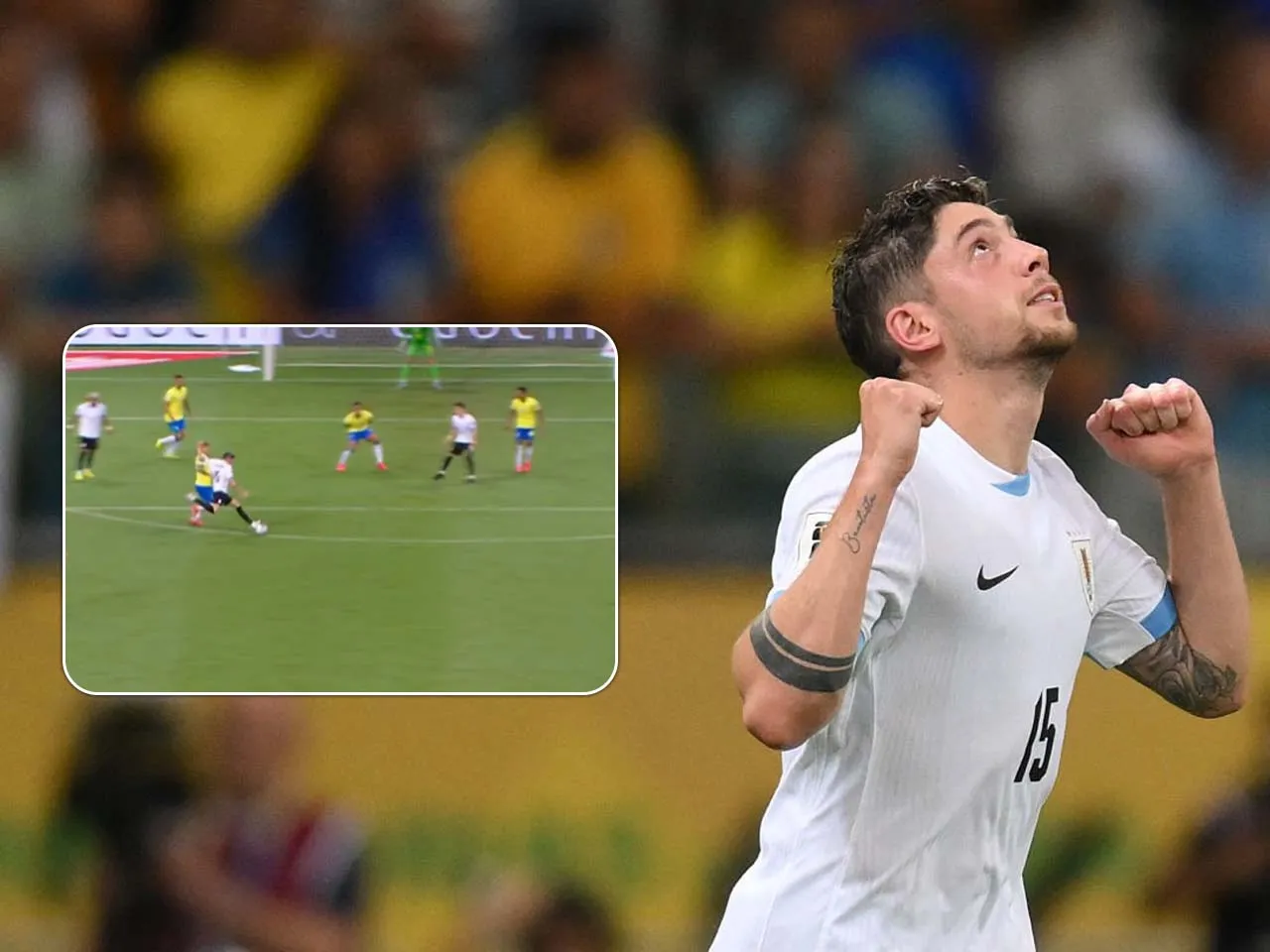 Federico Valverde vs Brazil