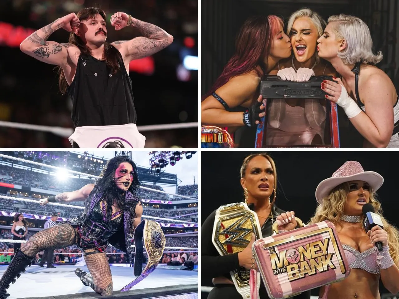 Dirty Dom and Rhea Ripley feature in ESPN's list of best pro wrestlers aged under 30