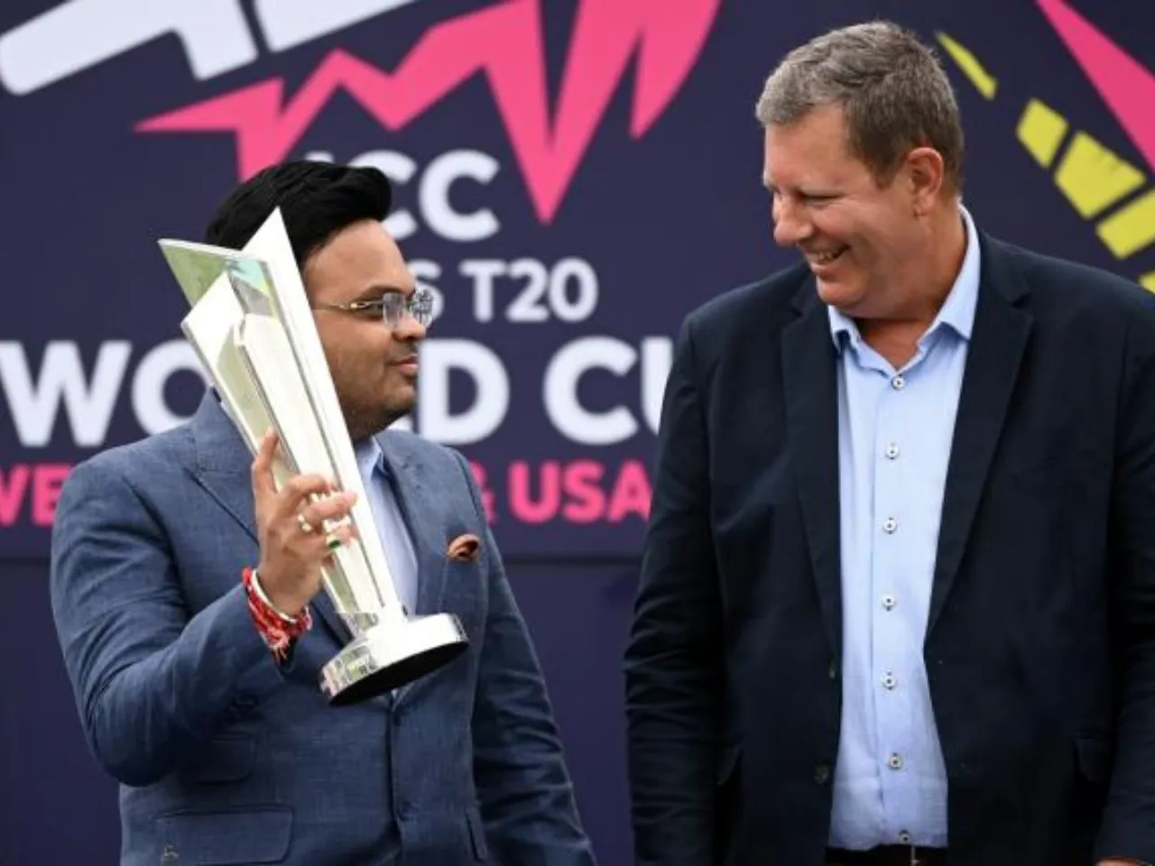 Jay Shah and Greg Barclay