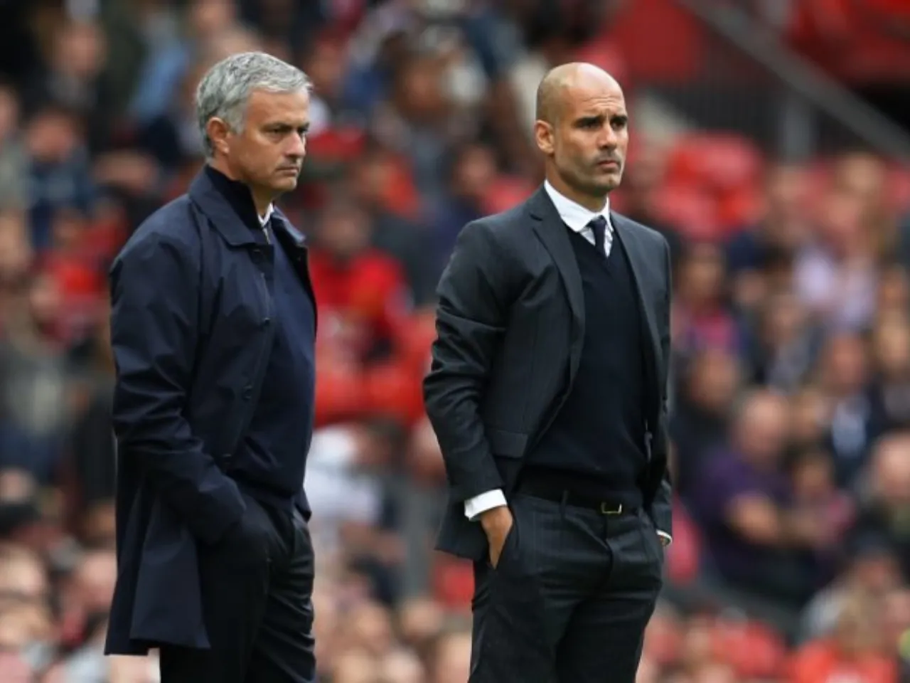 Jose Mourinho and Pep Guardiola