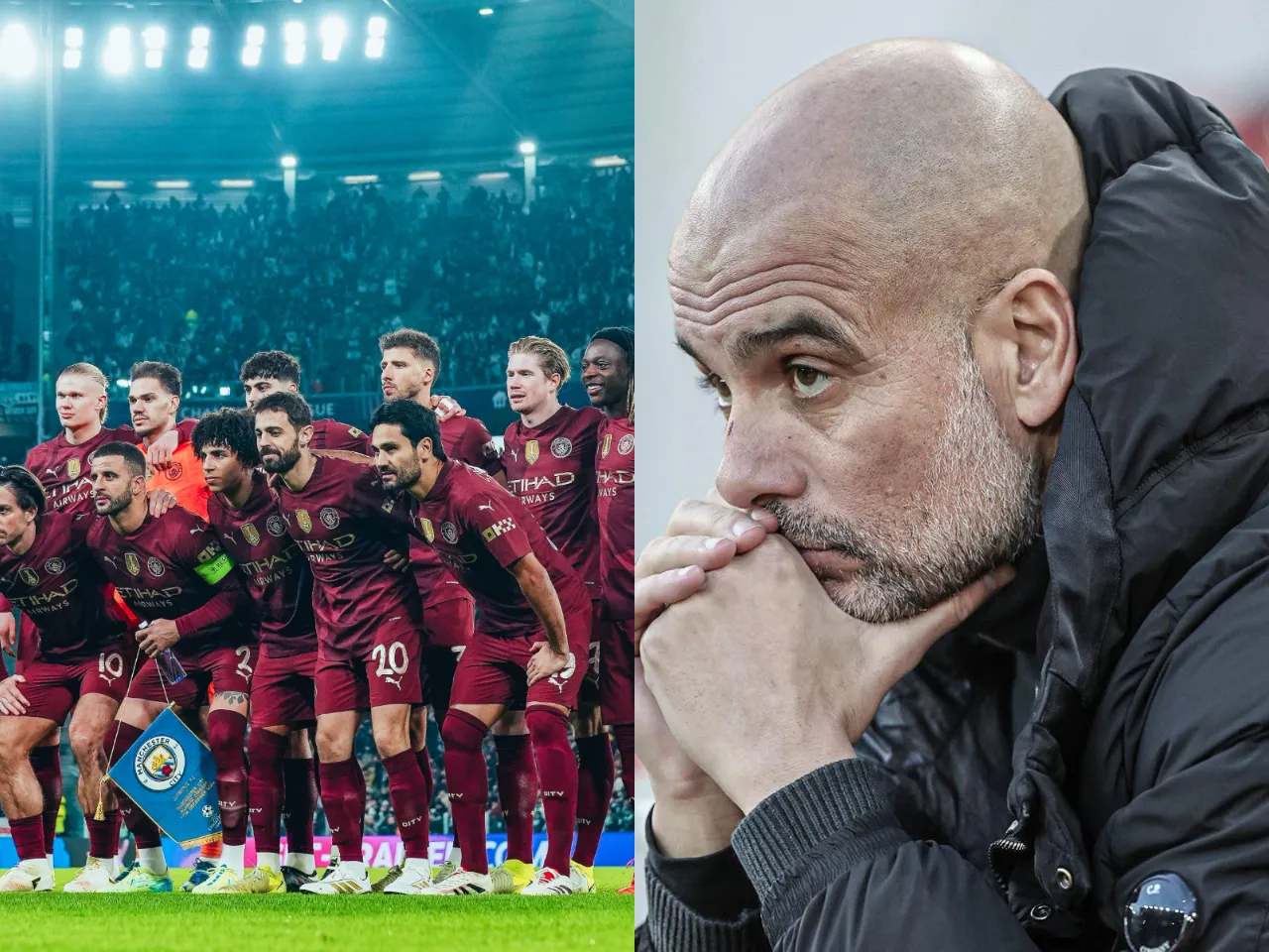 Manchester United and Pep Guardiola (File Photo: X)