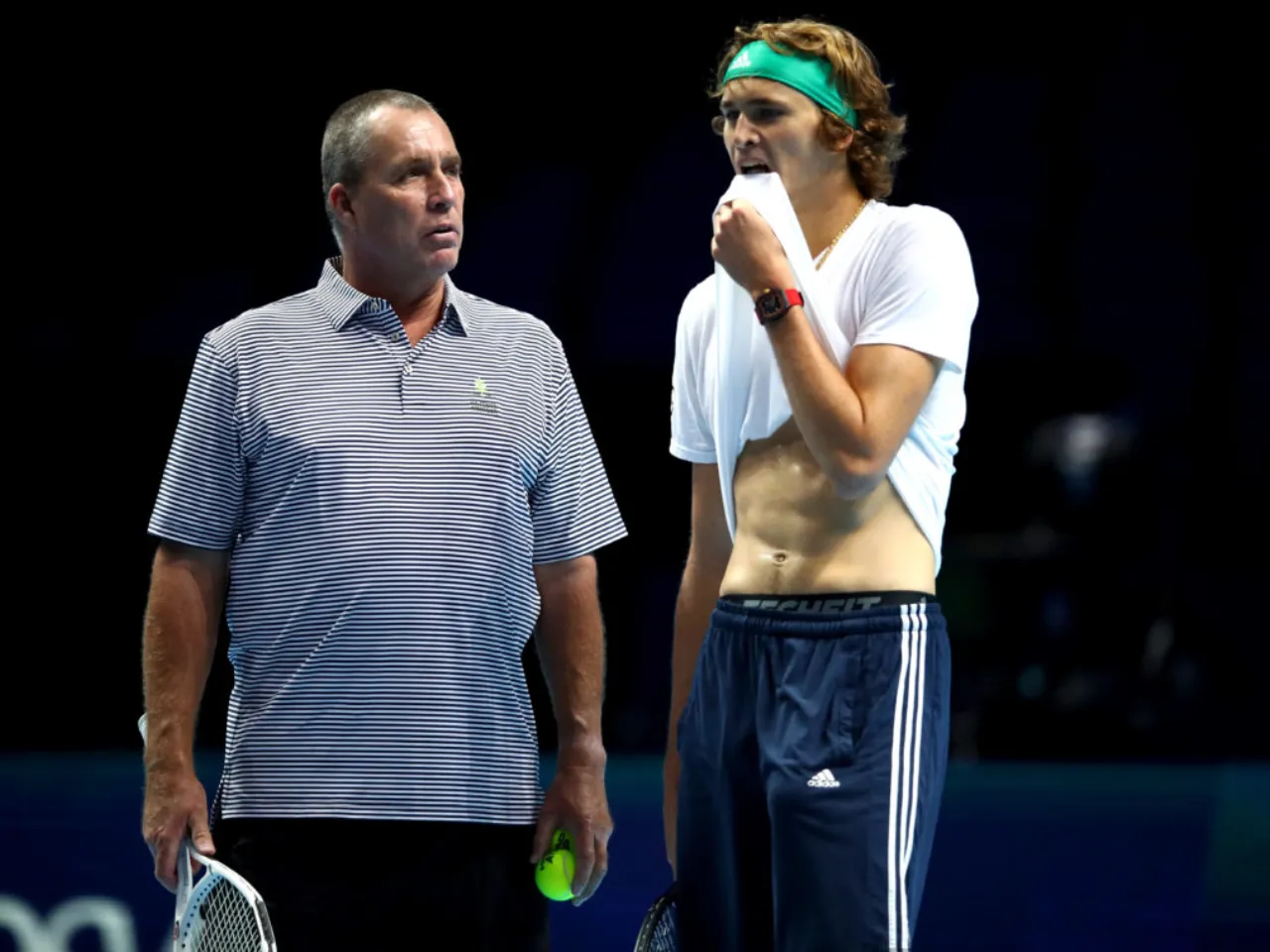 Ivan Lendl and Alexander Zverev (File Photo: X) 