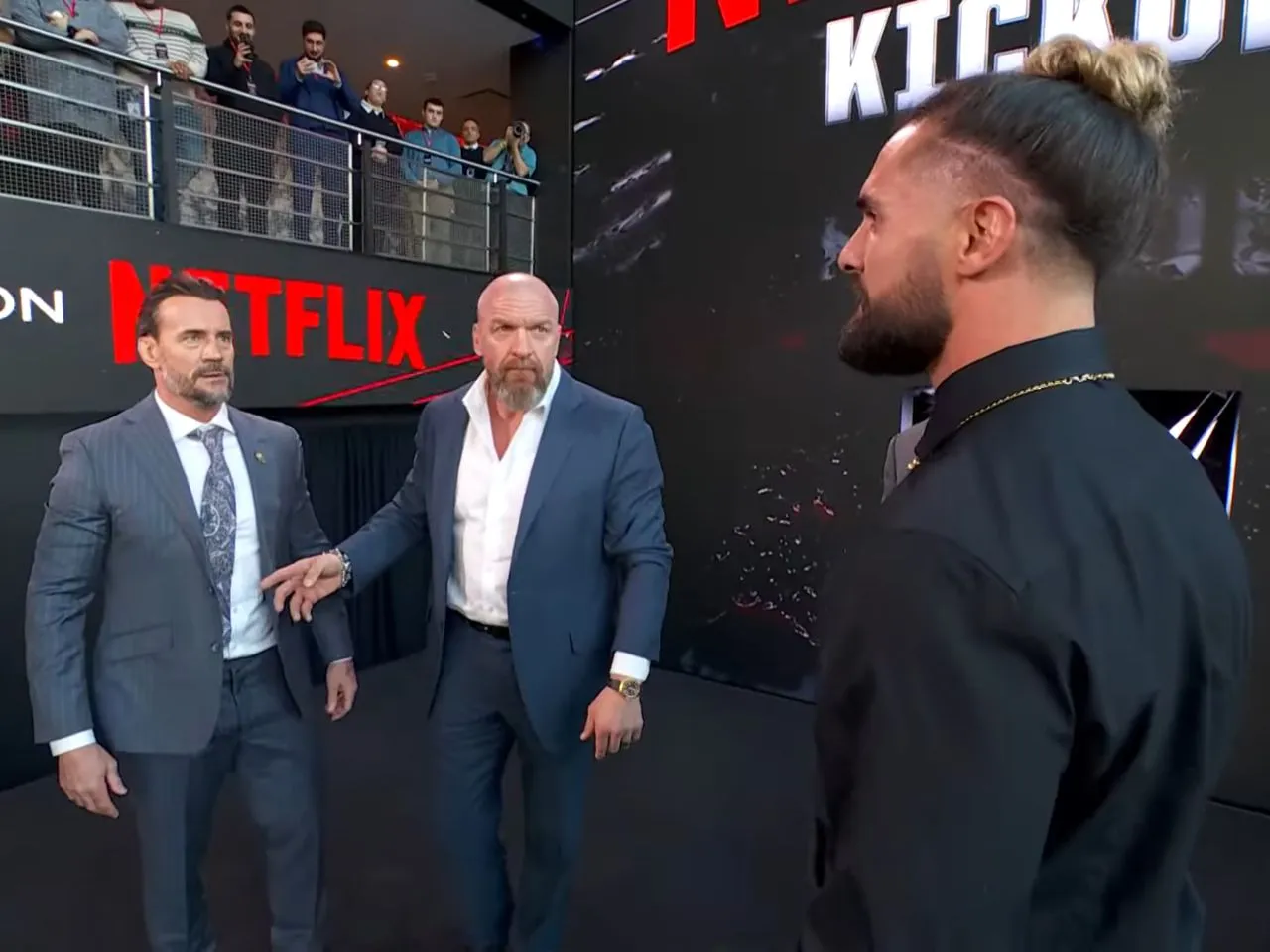 WATCH: Seth Rollins calls CM Punk 'Bootlicker' during WWE Raw's Netflix Premiere's kickoff show