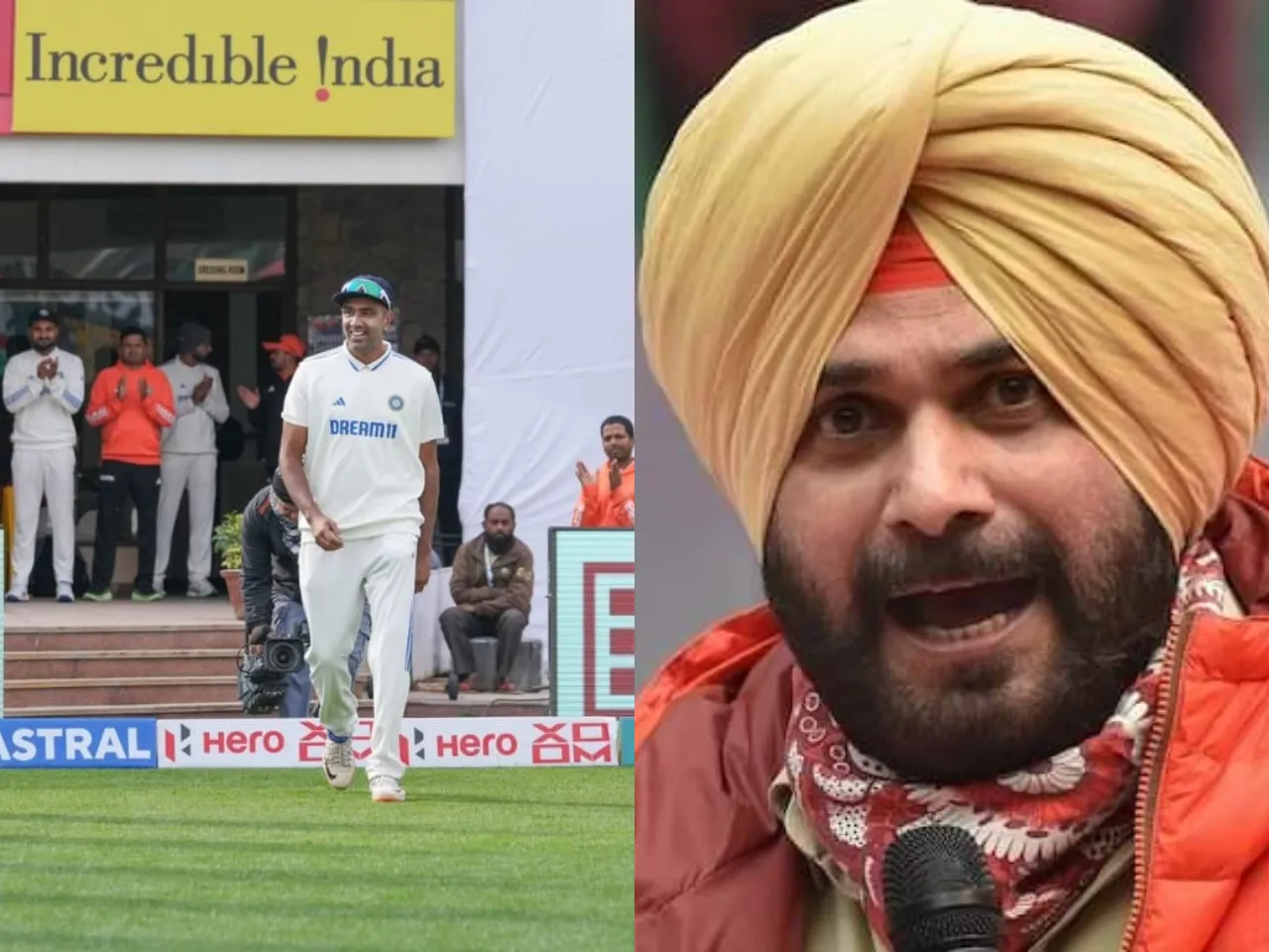 Ravichandran Ashwin and Navjot Singh Sidhu (File Photo: X)