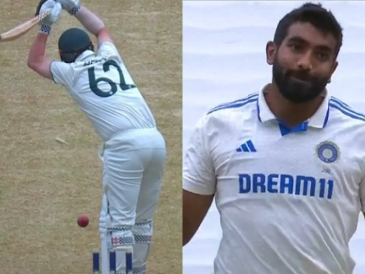 Travis Head and Jasprit Bumrah