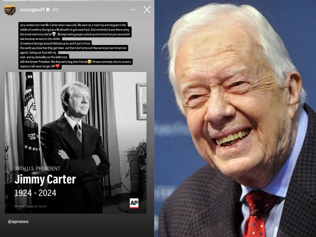 Jimmy Carter (Source: X)