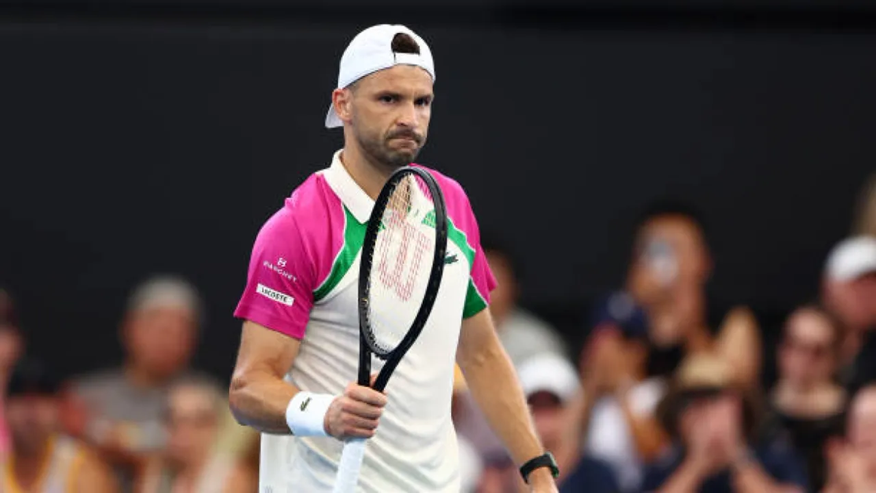 Tennis star Grigor Dimitrov