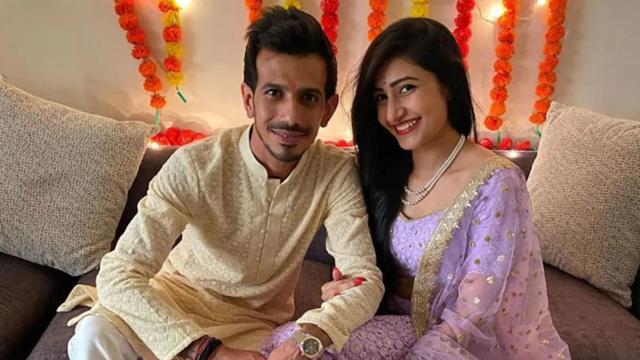 Yuzvendra Chahal and Dhanashree Verma