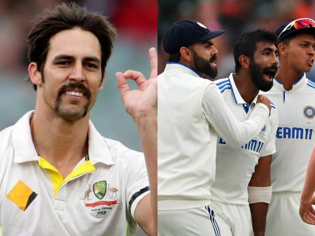 Mitchell Johnson on Indian cricket team