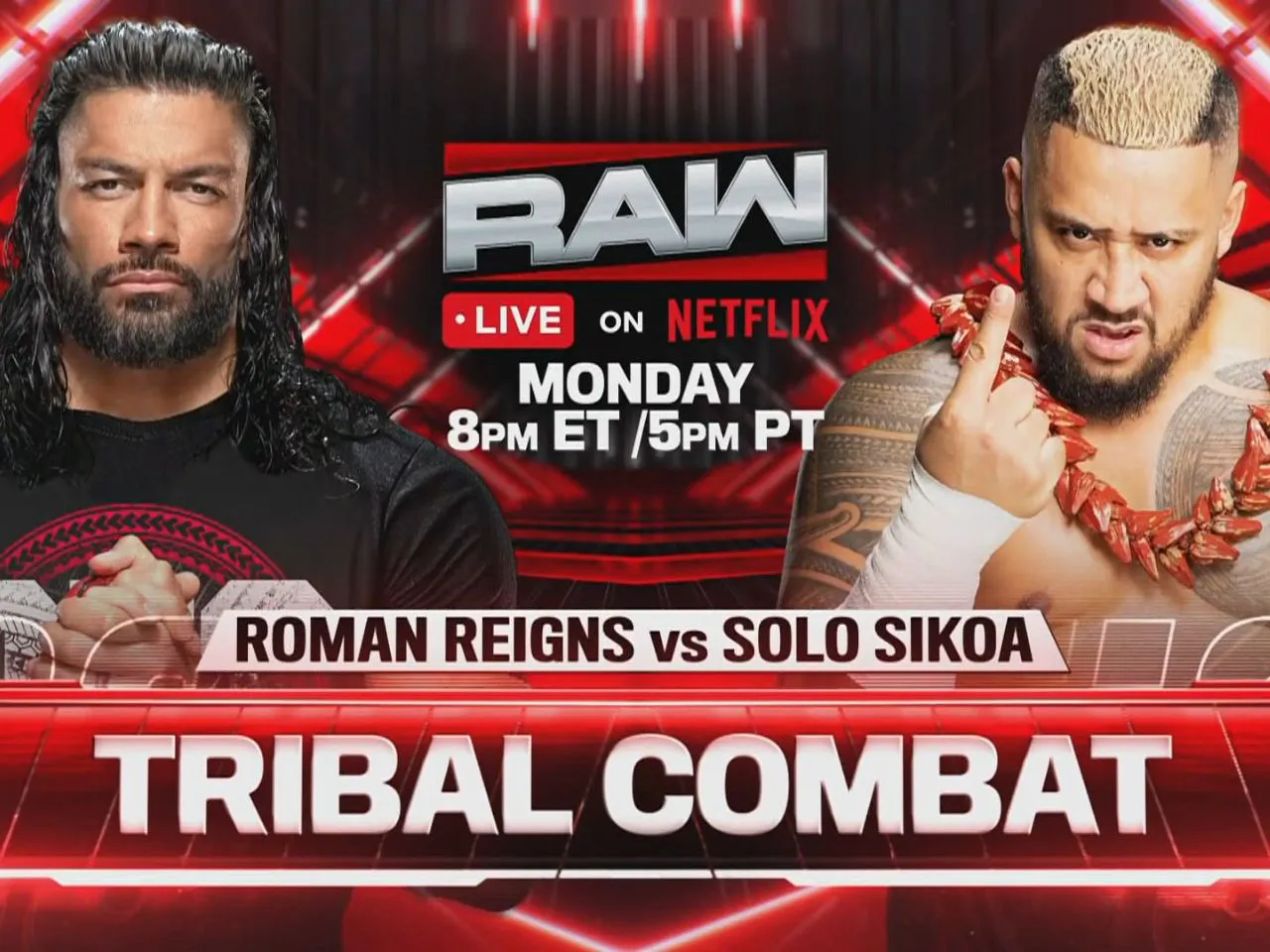 What is Tribal Combat in WWE? Everything about Roman Reigns vs Solo Sikoa's match during WWE Raw's Netflix Premiere