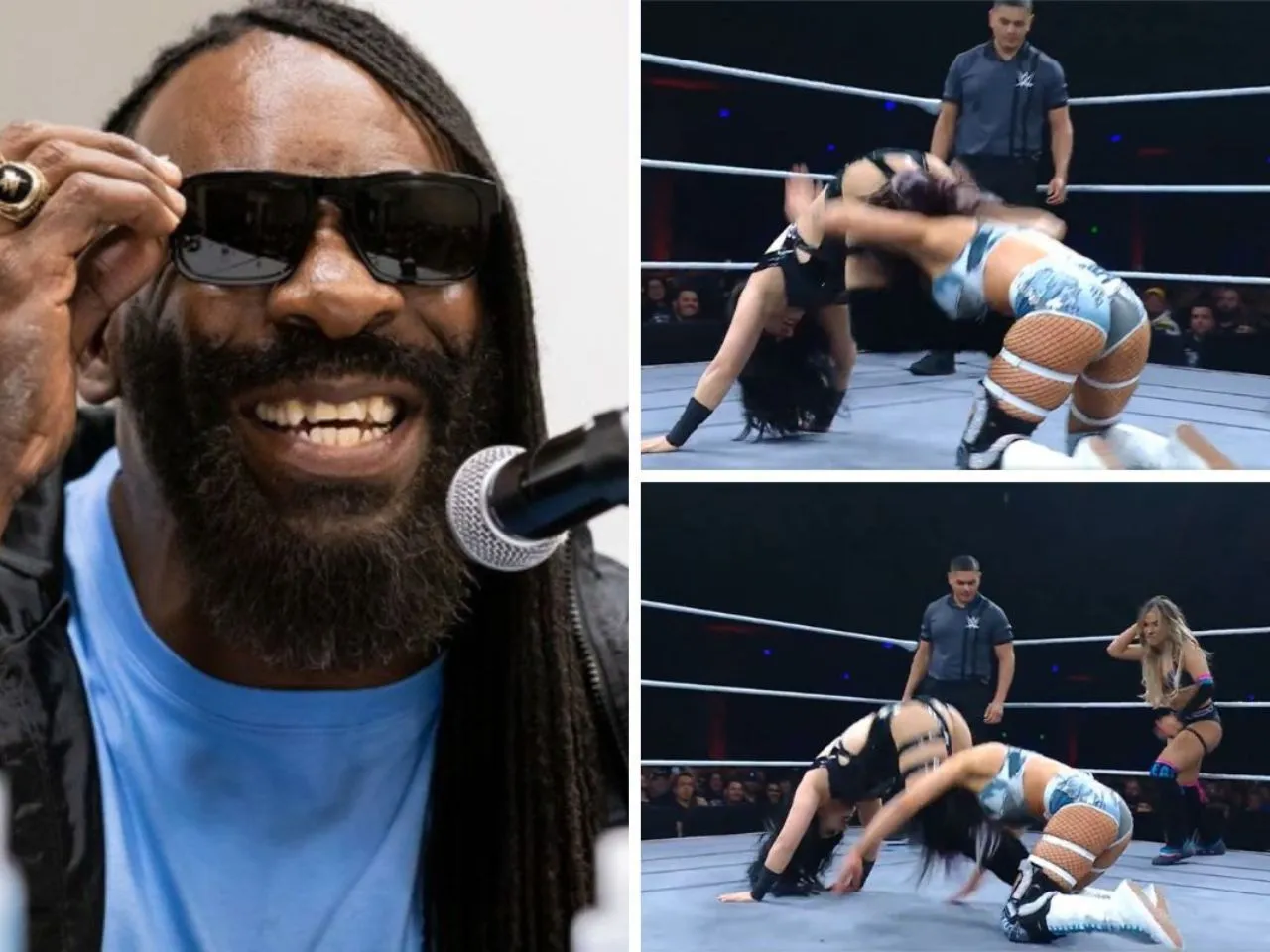 WATCH: Booker T gets excited as Stephanie Vaquer and Cora Jade pull off funny move on WWE NXT