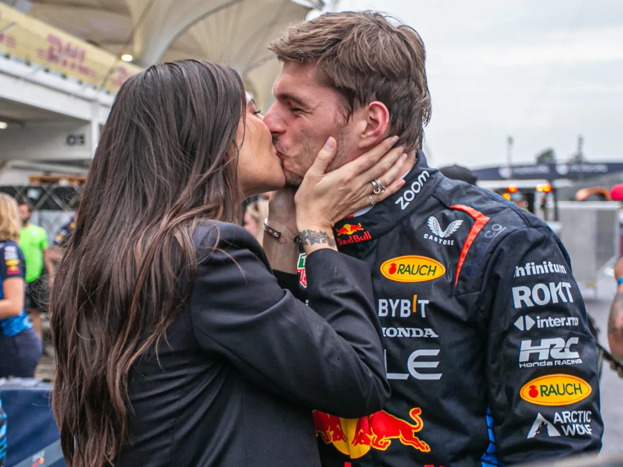 Max Verstappen and Kelly Piquet