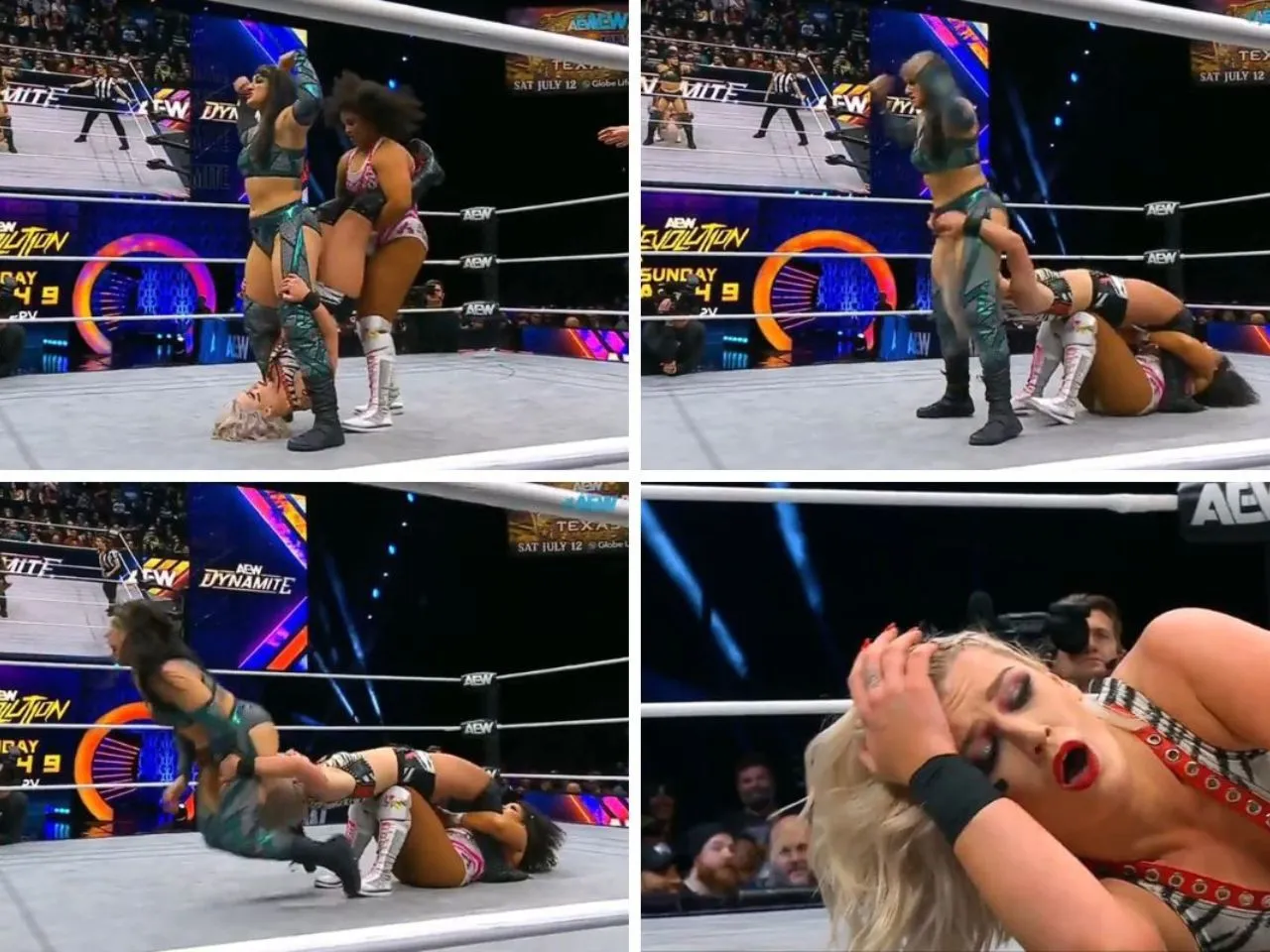 WATCH: 'Clam Slam' - Fans term Willow Nightingale's unique move on AEW Dynamite