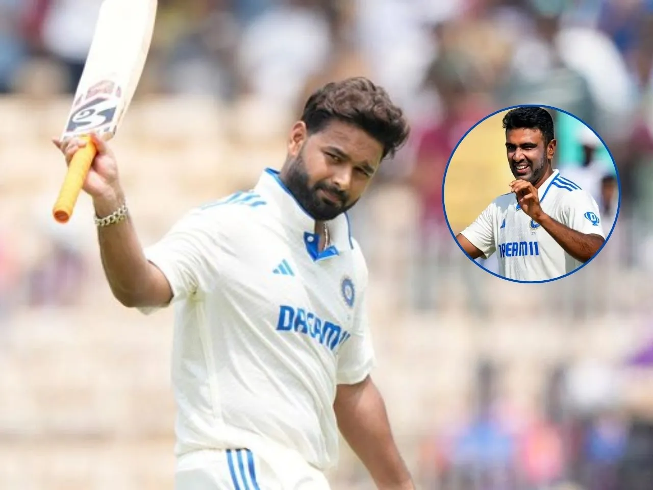 Rishabh Pant and R Ashwin 