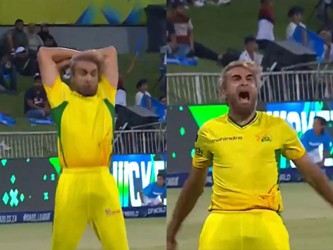 Imran Tahir hits 'Siuuu'