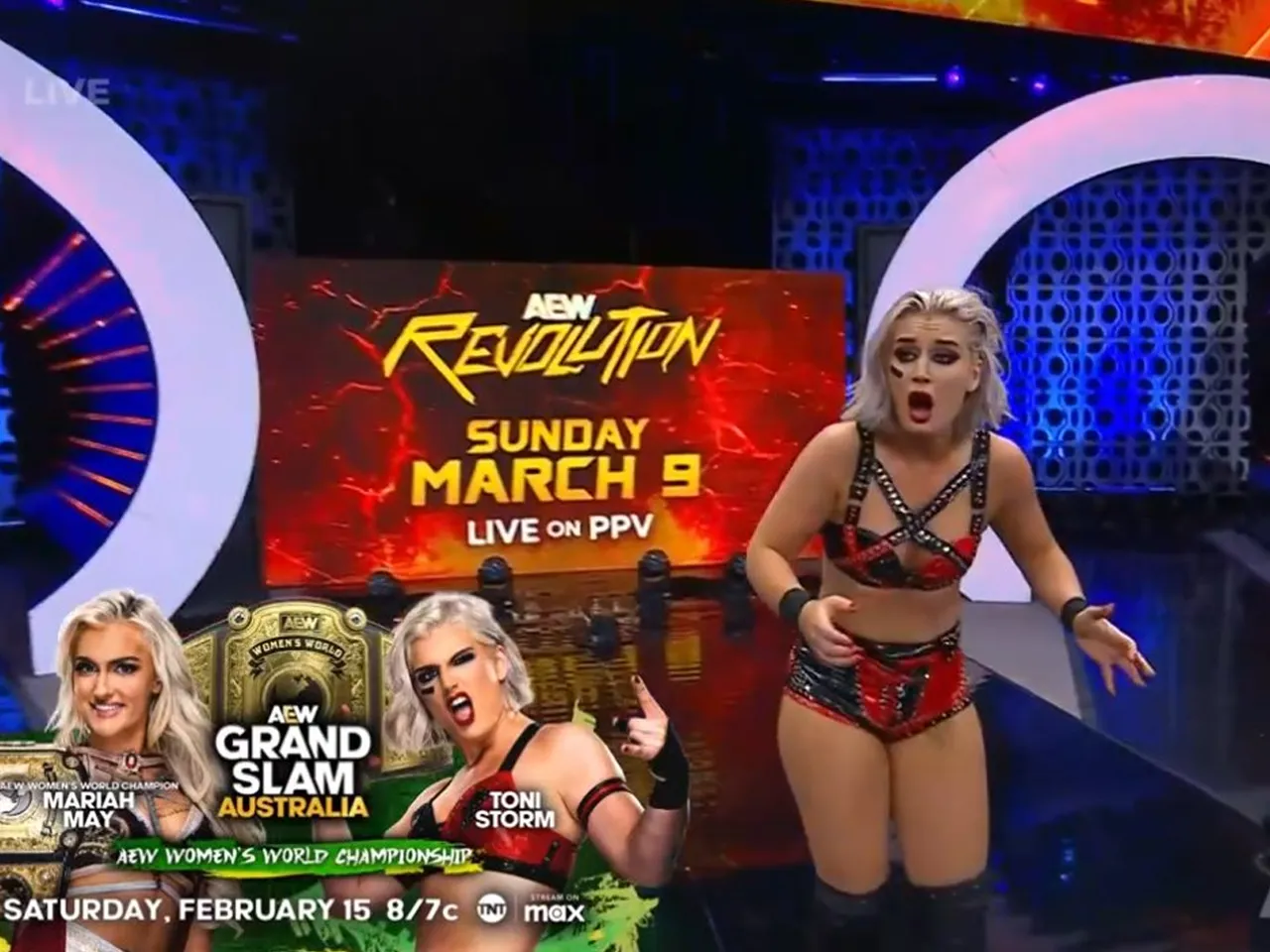 WATCH: Toni Storm shocked as she wins Women's Casino Gauntlet match to earn a shot at Mariah May's title on AEW Dynamite