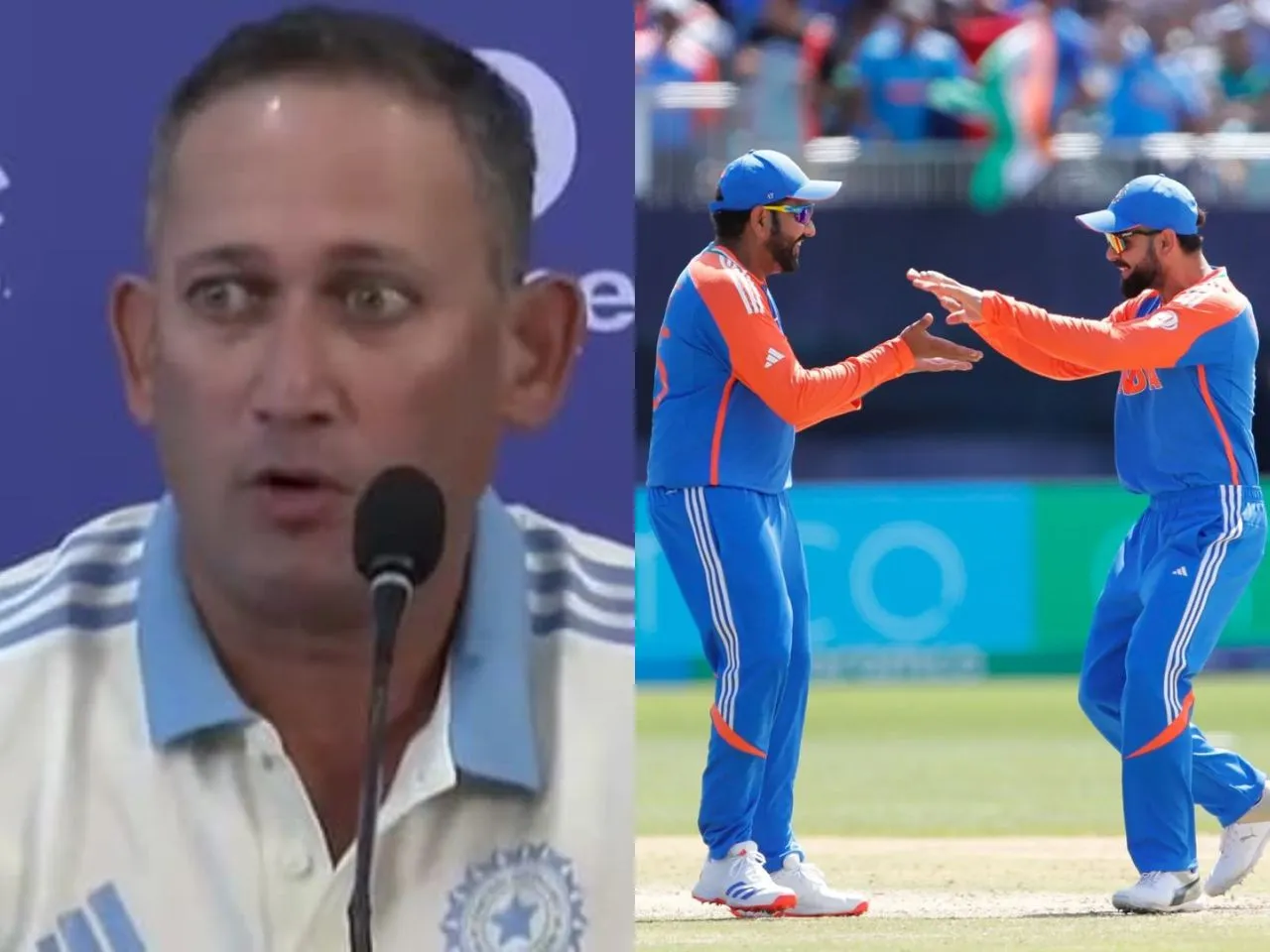 Ajit Agarkar non-committal on Rohit Sharma and Virat Kohli's Test future