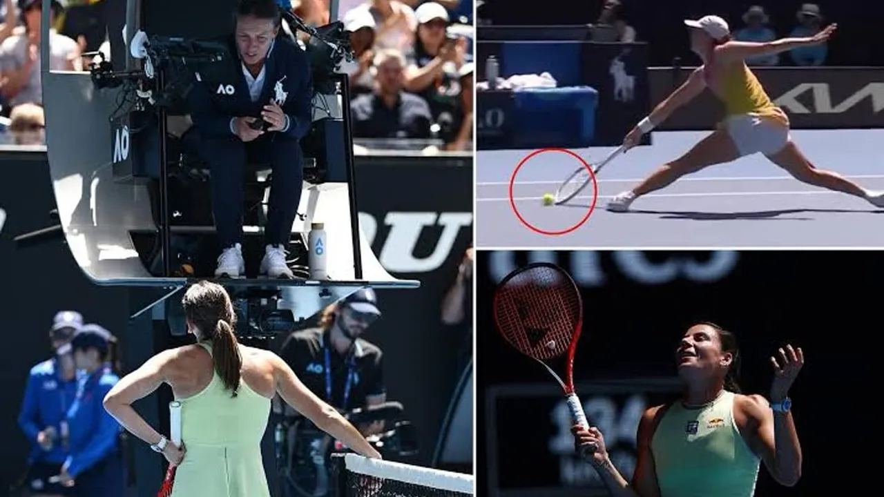 Swiatek double-bounce controversy