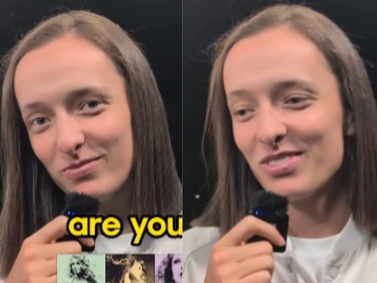 Iga Swiatek expresses admiration for Taylor Swift